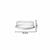EMBALAGEM PET TORTA MÉDIA BAIXA BRANCA - P 56BRBA - comprar online