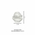 EMBALAGEM PET PARA 1 MINI DOCE REDONDO - G 641 SF - comprar online