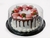 EMBALAGEM PET TORTA MINI MÉDIA PRETA-D 50PTNY - comprar online