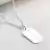 Corrente com pingente personalizado em prata