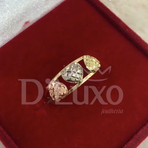 Anel corações Luxo - comprar online