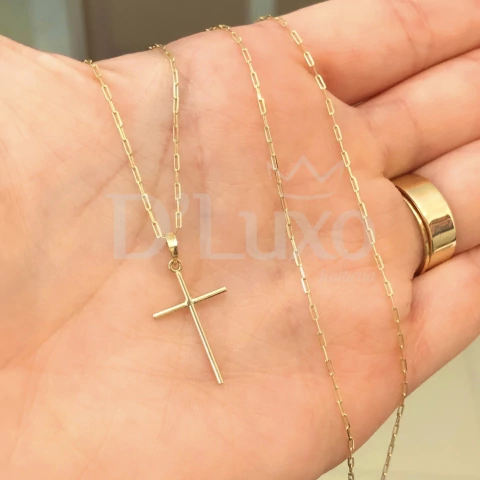 Colar Cartie com Crucifixo - comprar online