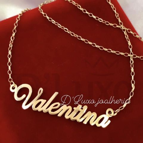 Colar com nome - comprar online