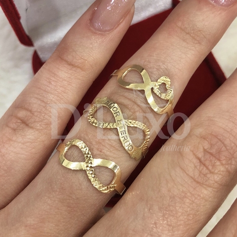 Anel infinito personalizado - comprar online