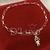 Pulseira elos com filho com ouro branco - comprar online