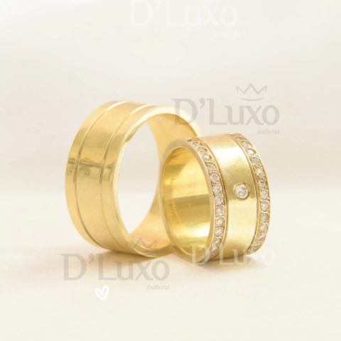 Alianças Afeição (par) - comprar online