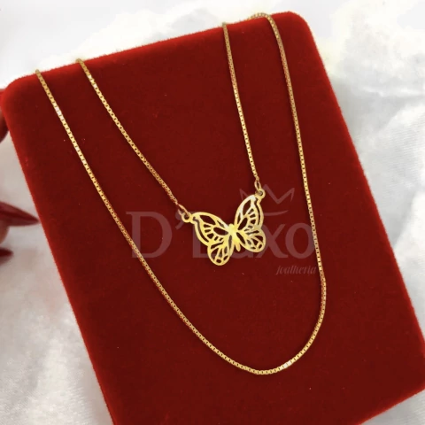 Colar Borboleta Primavera - comprar online