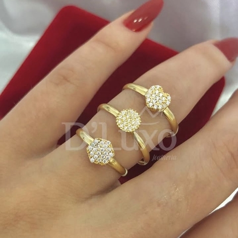 Anel chuveirinho Luxo - comprar online