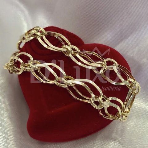 Pulseira Luxo dupla (8) - comprar online