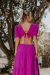Imagem do Vestido Longo Com Manga Princesa Babi