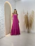 Vestido Longo Com Alça De Babado - loja online
