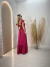 Vestido Longo Com Alça De Babado - La Vie Store