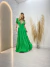 Vestido Longo Com Manga Princesa Babi