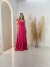 Vestido Longo Com Alça De Babado - comprar online
