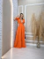 Vestido Longo Com Manga Princesa Babi - comprar online