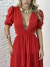 Vestido Longo Com Manga Princesa Babi - La Vie Store
