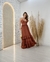 Vestido Longo Com Babados na internet
