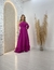 Vestido Longo Ombro Só Com Faixa Para Amarração