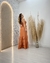 Vestido Longo Com Babados