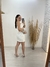 Cropped Alfaiataria Com Franjas Em Brilho na internet