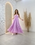 Imagem do Vestido Longuete Com Amarração No Pescoço