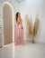Vestido Longo Com Recorte E Alça De Babado - La Vie Store