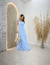 Vestido Longo Com Alça De Babado - comprar online