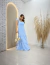 Vestido Longo Com Alça De Babado - comprar online