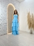 Imagem do Vestido Longo Mel Com Detalhe De Babados
