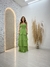 Vestido Longo Mel Com Detalhe De Babados
