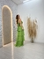 Vestido Longo Mel Com Detalhe De Babados - comprar online