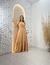 Vestido Longo Frente Única Com Recorte Olívia - comprar online
