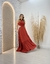 Vestido Longo Frente Única Com Recorte Olívia - comprar online