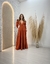 Vestido Longo Com Decote V - loja online