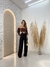 Cropped Em Linho Com Manga Bufante - La Vie Store