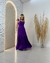 Vestido Longo Com Alça De Babado