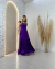 Vestido Longo Com Alça De Babado