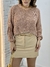 Cropped Em Tricô Mousse - comprar online