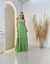 Vestido Longo Com Alça De Babado - La Vie Store