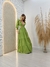 Vestido Longo Com Decote V