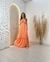 Vestido Longo Com Fenda E Amarração - comprar online