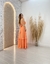Vestido Longo Com Fenda E Amarração - loja online