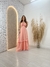 Vestido Longo Com Fenda E Amarração - comprar online