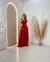Imagem do Vestido Longo Com Recorte E Alça De Babado