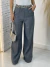 Calça Pantalona Em Linho - La Vie Store