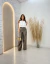 Calça Pantalona Em Linho