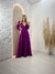 Vestido Longo Com Decote V - La Vie Store