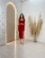 Vestido Midi Com Fenda E Recorte - comprar online
