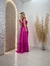 Vestido Longo Com Recorte E Alça De Babado - comprar online