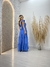Vestido Longo Com Alça De Babado
